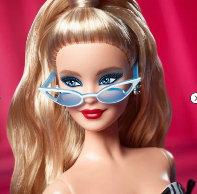 2024 BARBIE 65TH Anniversary Blue Sapphire Doll With Hair 129