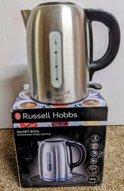 Russell Hobbs 20460 Buckingham Quiet Boil 1.7L Kettle - Stainless Steel