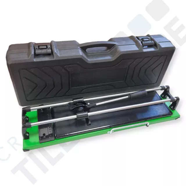 Manual Tile Cutter 600mm Ceramic Cutting Porcelain Wall & Floor -  w/ Carry Case