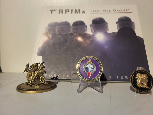ECUSSON SERVICE Action Dgse Forces Speciales France Brevet Combat De
