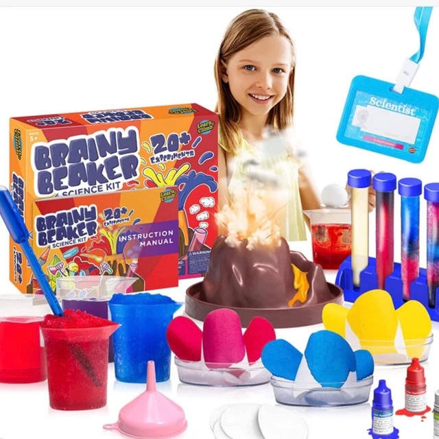 20+ EXPERIMENTOS CIENTÍFICOS para niños Brainy Beaker Science Kit ...