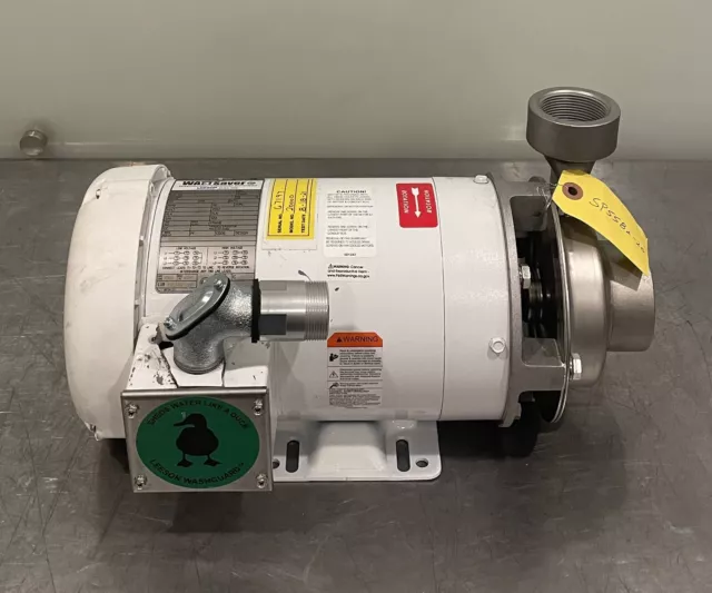Corcoran 2000D Centrifugal Pump 316SS Stainless C6T34WK33A NEW! FREE SHIPPING!