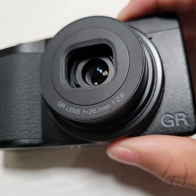 Ricoh GR III X 24.2 MP Digital Camera - Black Shutter Count 1136 W/ Charger 2