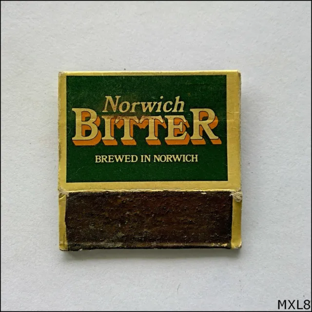 Norwich Bitter Matchbox Label (MXL8)