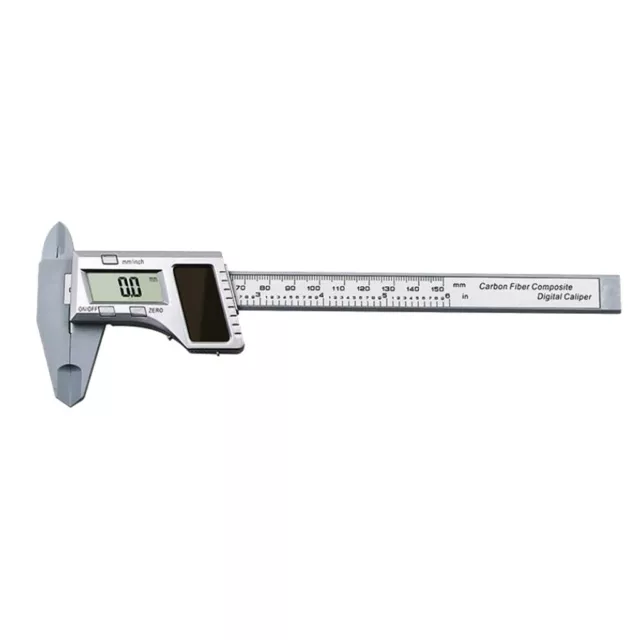 Solar Powered Vernier Caliper W/ Digital Display for Outside measuring, inside 2