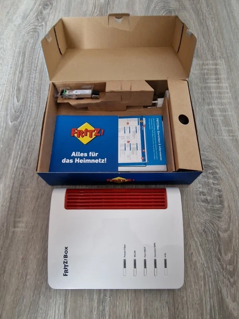 AVM FRITZ Box 5530 Fibre-Optic Router - Weiss (20002960)
