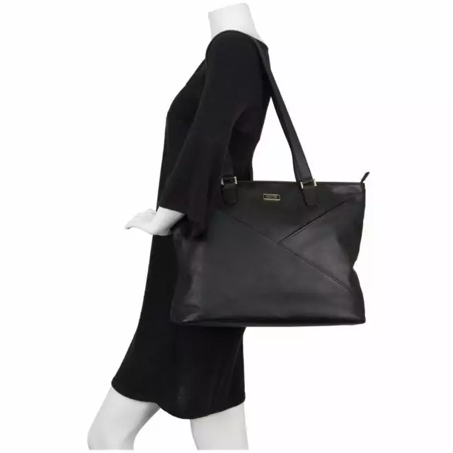 KENNETH COLE REACTION McGote 15" Leather Laptop Computer Business Tote Bag 51755 2