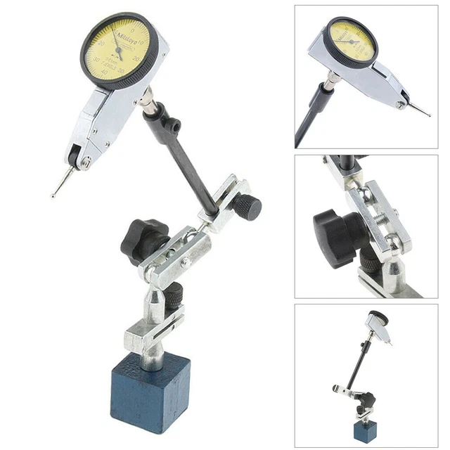 Support Magnétique Pour Indicateur à Cadran - Base Flexible à Aimant Permanent (50 Kg) | Pour Usinage, Mesure Et étalonnage En Atelier - 3