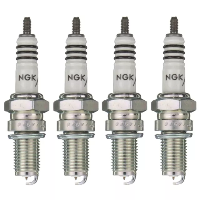 4x NGK Iridium Zündkerze DR9EIX 4772 für Honda CB750K Kawasaki ZR Suzuki GSX-R