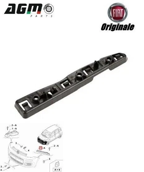 Supporto Paraurti FT1211003 - Ricambio Per Auto, Compatibile Con OEM 7549356 - Foto 4