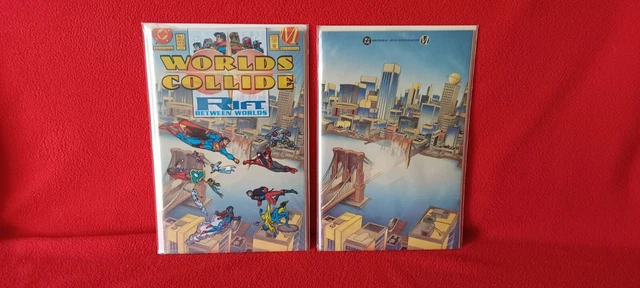 Dc Comics Worldss Collide 1 & 2 VVF/NM