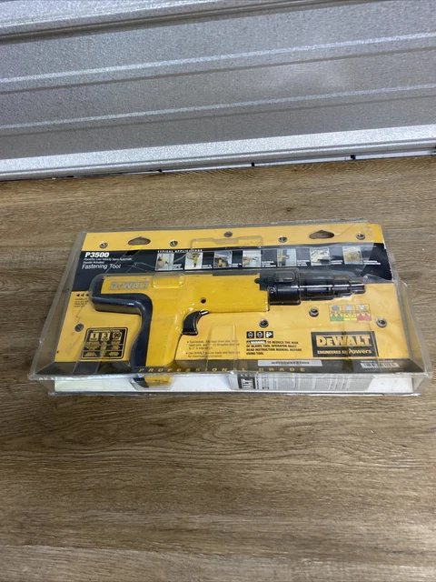 P3500 Dewalt .27 Caliber Semi-Automatic Powder  Trigger Actuated Fastening Tool