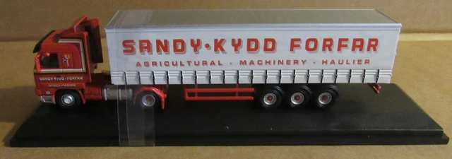 N GAUGE SCANIA HIGHLINE NOOTEBOOM 3 AXLE SEMI LOW LOADER STOBART RAIL NSHL01ST E - Foto 11