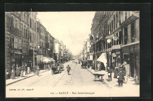CPA Nancy, Rue Saint Geoges