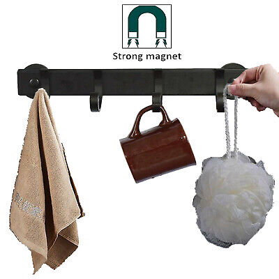 Magnetic Kitchen Coat Towel Hanging Hanger Rack Holder Strong magnet Hook Rail