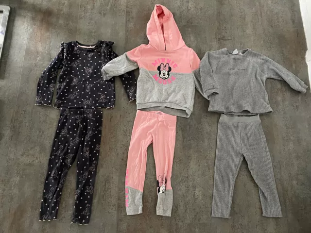 Girls Infant Outfit Sets Clothes Tops Leggings Tracksuit Bundle Age 2-3 Years