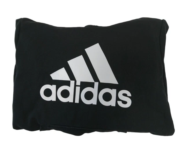 Felpa pullover con cappuccio nera originale Adidas 13-14 anni taglia sport #123