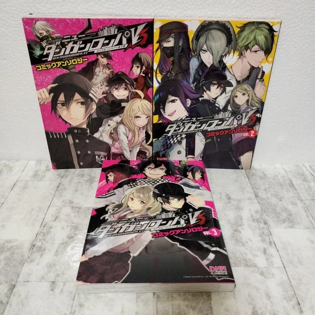 NEW DANGANRONPA V3 Comic Anthology 1-3 Complete Set Comic Manga First