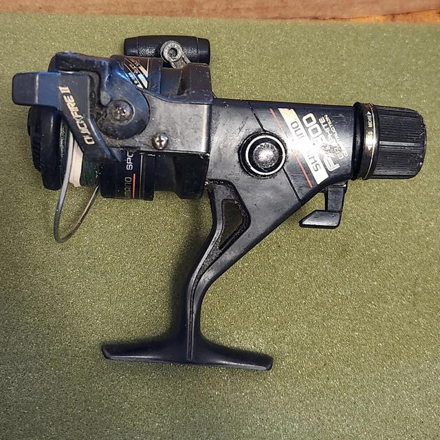 Moulinet Toupie Shimano FX300 – Quick Fire 2 – Graphite – Bobine Shimano R3 – Vintage