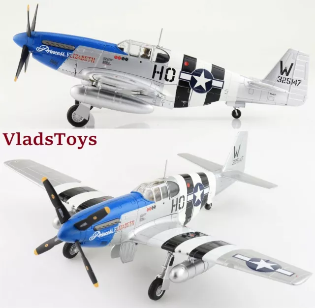 Hobby Master 1/48 P-51C Mustang 352nd FG 487th FG Princess Elizabeth HA8516