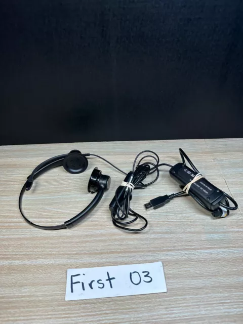 Plantronics Entera HW121N-USB Binaural Headband Computer UC Headset