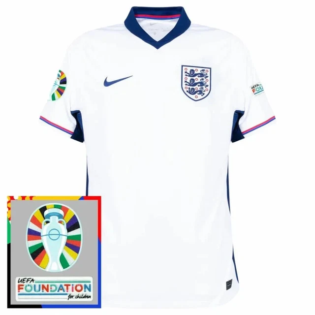 ENGLAND HOME FOOTBALL Shirt Large Euro 2024 RRP £85 FAST DELIVERY £41.