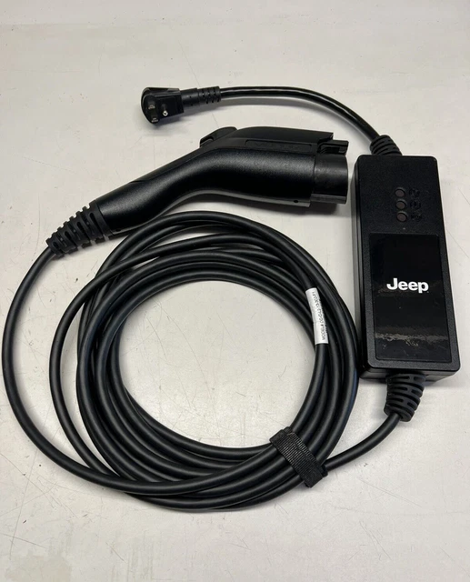 JEEP WRANGLER CHARGER PHEV Plug in electric car EV charging cable cord