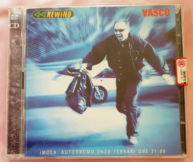 CD VASCO Rossi Rewind 2 CD 24 TRACKS Emi Imola Autodromo Ferrari Live #35