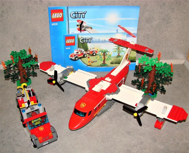 Lego System City Ref 4209 Canadair + Jeep Pompier  - Jouet - Toy