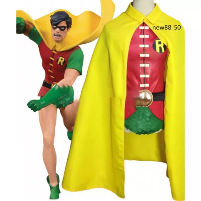 DC Comics Batman Robin Cosplay Costume Marvel Robin Halloween Stage Show Costume