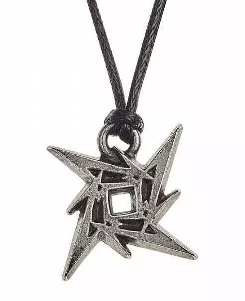 Metallica: Ninja Star Pendant Necklace Boxed, Metal Rock Legends Alchemy England