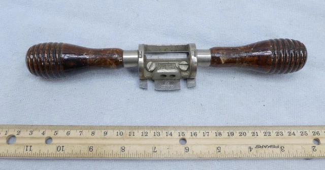 Antique Stanley No 67 Round Bottom Spoke Shave Sweetheart Stanly Works Tool !!