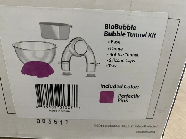 BioBubble Wonder Aquarium Tunnel Kit Unique Fish Tank Betta Bowl 1.5g 3