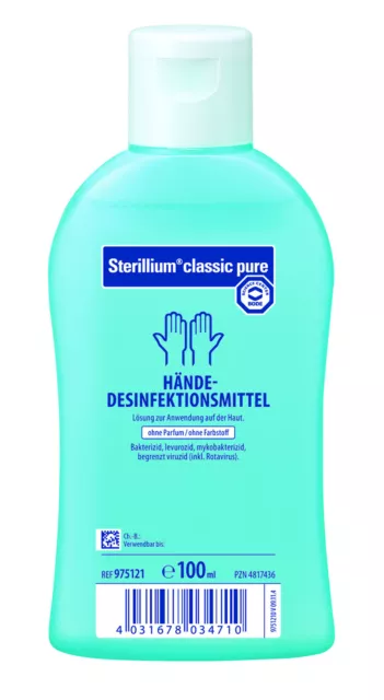 Sterillium Classic Pure 100 ml Bode Desinfektionsmittel - Direktversand