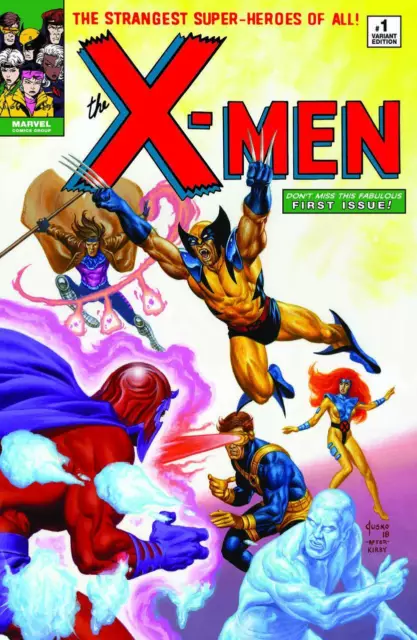 Uncanny X-Men #1 Jusko Variant Marvel Comics 2018 Uncanny X-Men #1 Homage