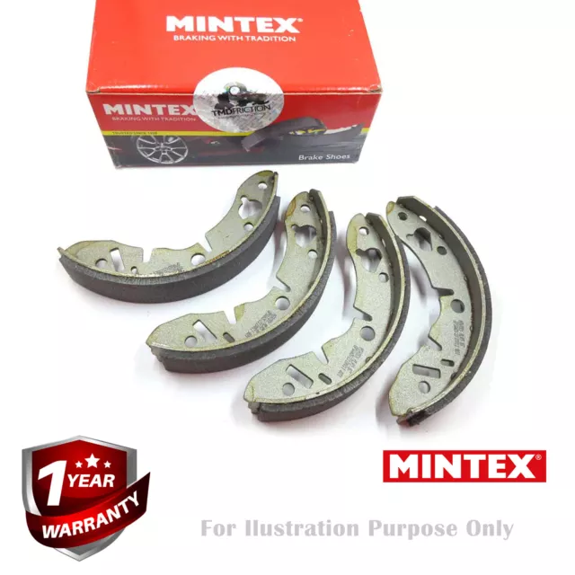 Brake Shoes Full Set Of 4 Rear Suzuki MFR608 Mintex