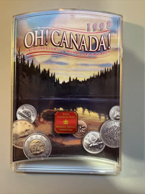 Oh Canada 1998 Coin Set Uncirculated