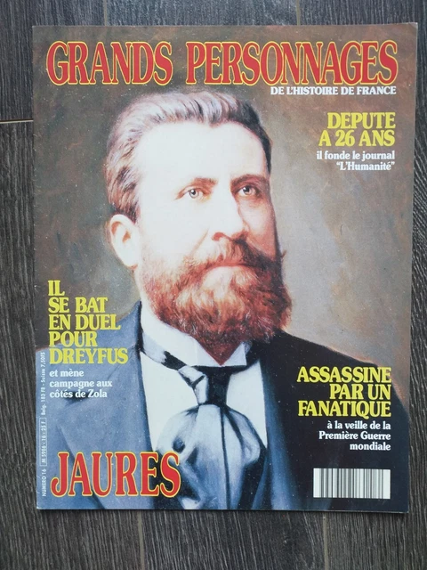 GRANDS PERSONNAGES DE l'histoire de France n°16 Jaurès EUR 1,50