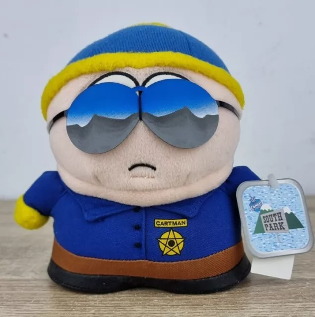 South Park Cartman Cop Limited Edition 5.5" Plush 1998 Comedy Central With Tags.