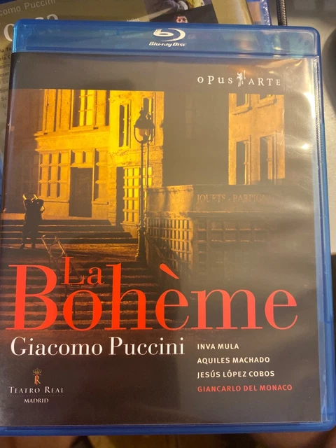 PUCCINI: LA BOHEME (Blu-ray) Mula Giordano Capitanucci