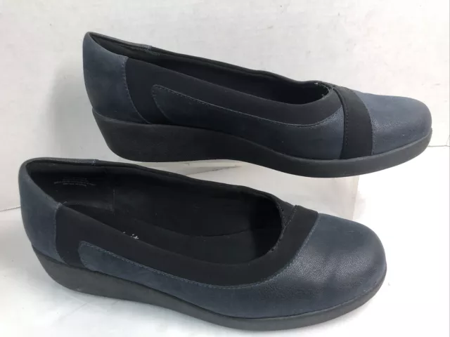 Easy Spirit E360 Womens Wedge Shoes Size 8.5 M "KATHLEEN" Slip On Classic #Y