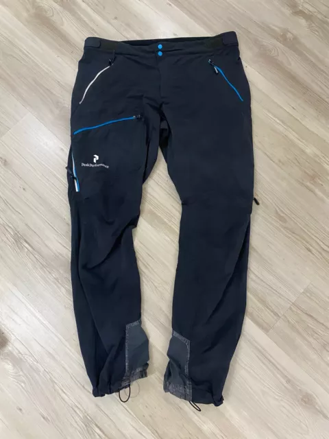 PEAK PERFORMANCE Skihose SCHOELLER L Black Light PANTS Ski 50 52 Tourenski