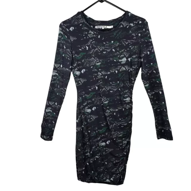 PAM & GELA Women's Twisted Zip Dress Size M 2