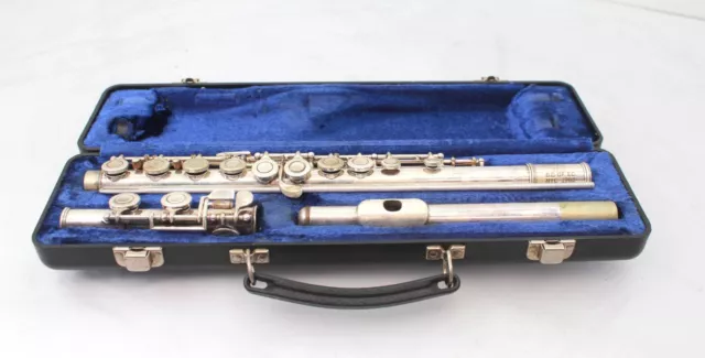 Artley Elkhart Flute 213178 with Hard Armstrong Branded Case