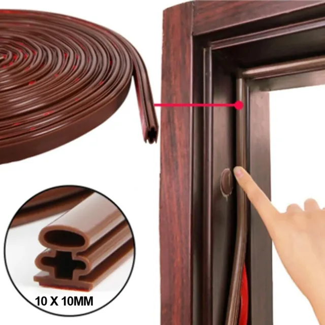Guarantee comfort and privacy with the soundproofing strip for self-adhesive door
