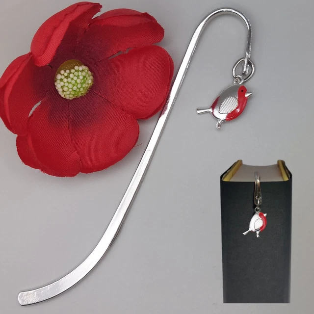 Robins aparecen cuando los seres queridos están cerca, marcador de metal rojo Robin regalo conmemorativo.