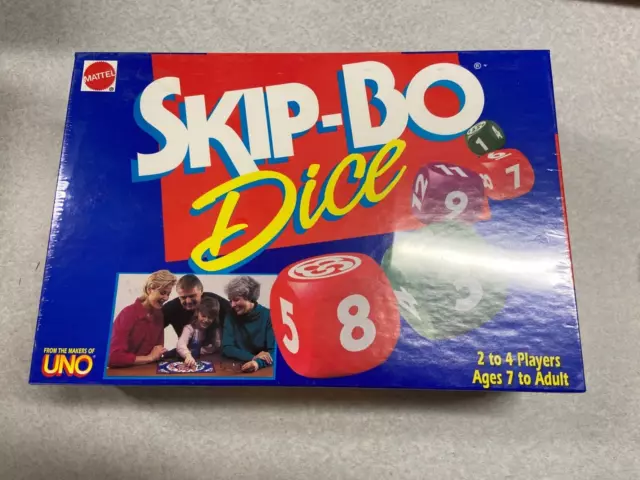 Skip-Bo Dice Game, Brand New, Sealed.