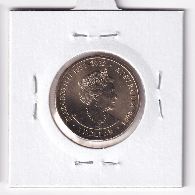 AUSTRALIAN: 2024 $1 Nrl Rugby Manly Sea Eagles Unc Coin In 2X2 Holder ...