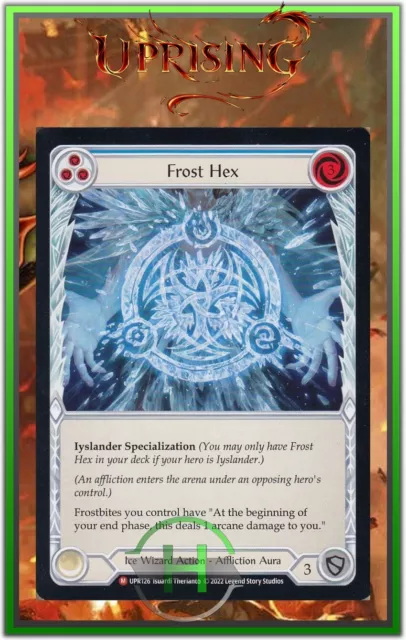 Frost Hex Blue - FAB:Uprising - UPR126 - Carte Officielle Anglaise