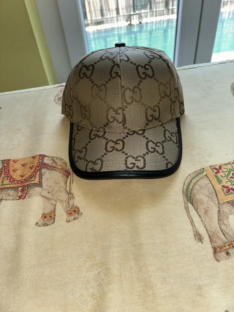 CAPPELLINO DA BASEBALL con motivo Gucci pied de poule uomo macchiato dal EUR 337 12 PicClick IT